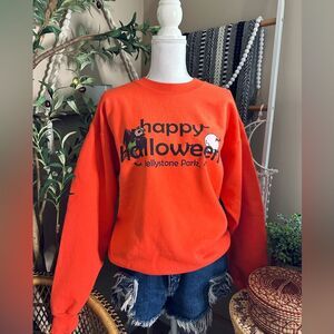 Vintage Happy Halloween Yogi Bear Jellystone Park Crewneck Sweatshirt